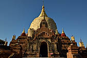 Bagan Myanmar. Dhammayazika pagoda. 